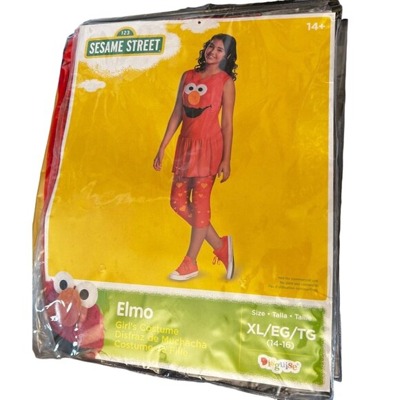 Sesame Street Elmo Classic Girl's Costume Size L‎ - Picture 2 of 3